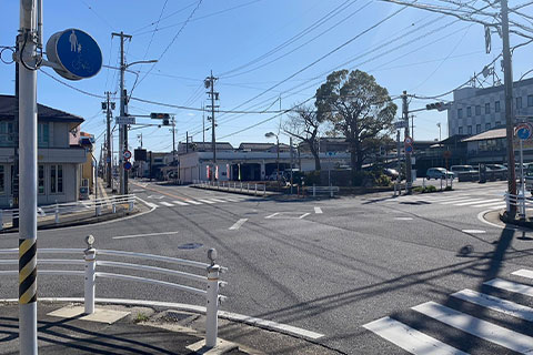 三河高浜駅方面