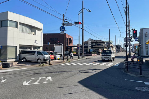 三河高浜駅方面